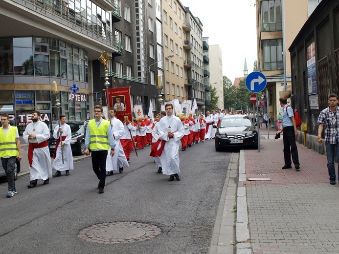 Pielgrzymka Ministrantów do katedry Chrystusa Króla w Katowicach