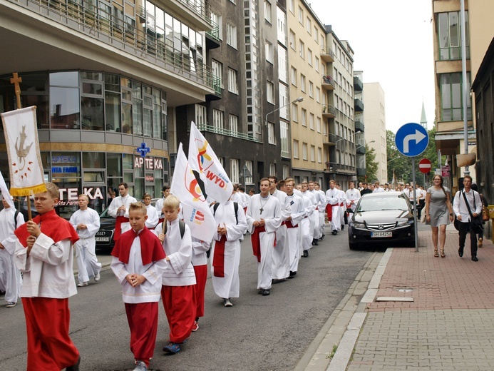 Pielgrzymka Ministrantów do katedry Chrystusa Króla w Katowicach