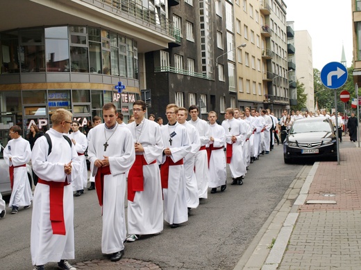 Pielgrzymka Ministrantów do katedry Chrystusa Króla w Katowicach