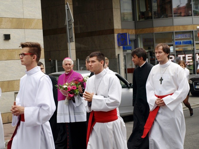 Pielgrzymka Ministrantów do katedry Chrystusa Króla w Katowicach