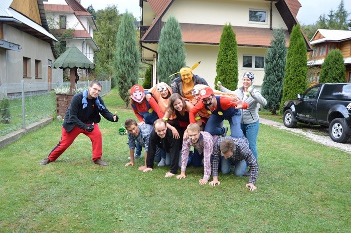 Kolorowe otrzęsiny
