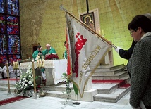Msza św. w kościele parafii  św. Wawrzyńca w Sochaczewie