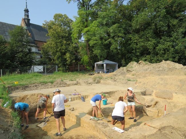 Odkrycia na wzgórzu Staromiejskim 