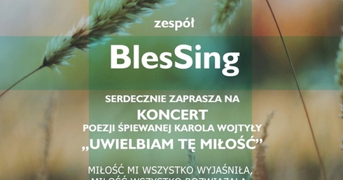 Plakat koncertu