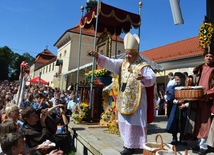 Rodziny przybyły do Kalwarii