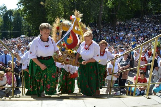 Rodziny przybyły do Kalwarii