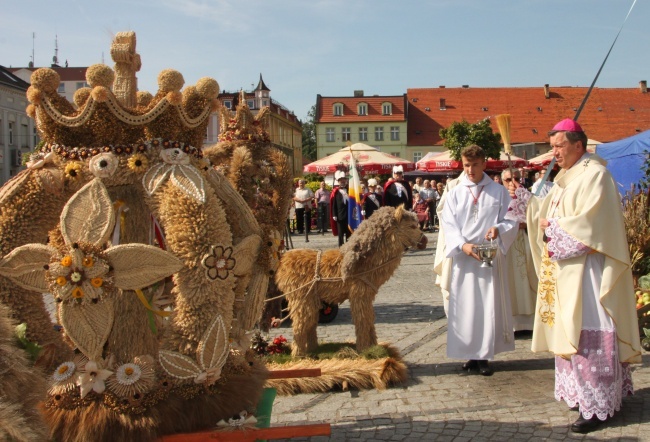 Dożynki wojewódzkie w Miliczu