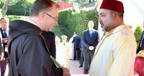 Polski franciszkanin u króla Maroka