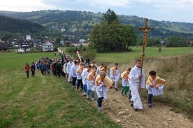 Do krzyża na Galicowej Grapie