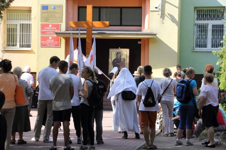 Peregrynacja symboli ŚDM w Żyrardowie