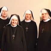 Siostry Regina (od lewej), Augustyna, Ludwika, Benedetta