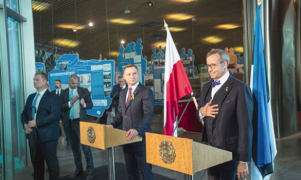 Nieprzypadkowo miejscem pierwszej wizyty zagranicznej prezydenta Dudy był Tallinn