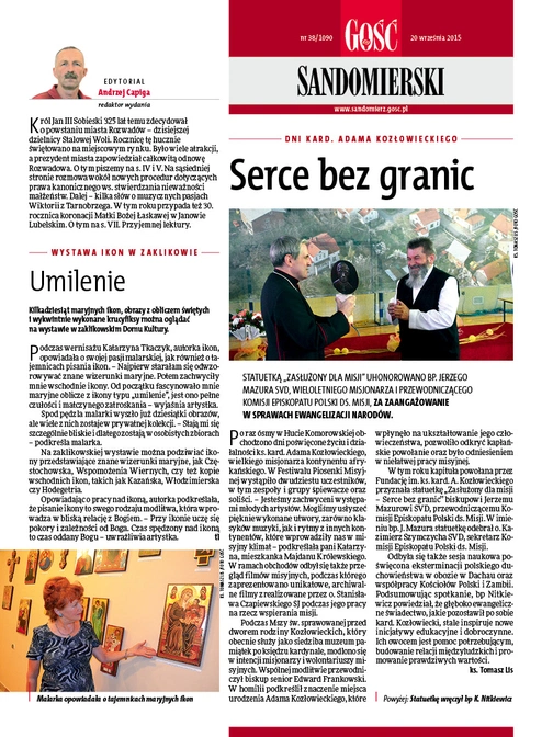 Sandomierski 38/2015