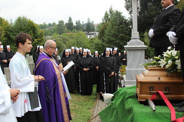 Ostatnie pożegnanie śp. s. Danieli Makulskiej