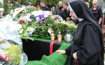 Ostatnie pożegnanie śp. s. Danieli Makulskiej