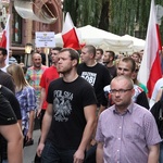 Protestowali przeciko przyjęciu imigrantów