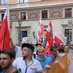 Protestowali przeciko przyjęciu imigrantów