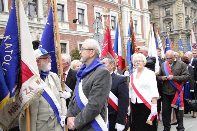 Marsz Akcji Katolickiej z pl. Matejki na Rynek Główny