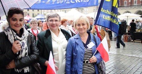 Marsz Akcji Katolickiej z pl. Matejki na Rynek Główny