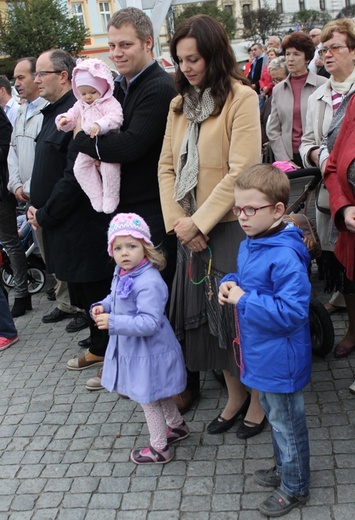 Obraz Jezusa Miłosiernego już przyjechał do Cieszyna! - cz. 1