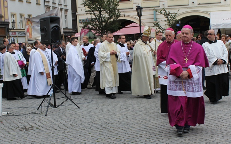 Obraz Jezusa Miłosiernego już przyjechał do Cieszyna! - cz. 1