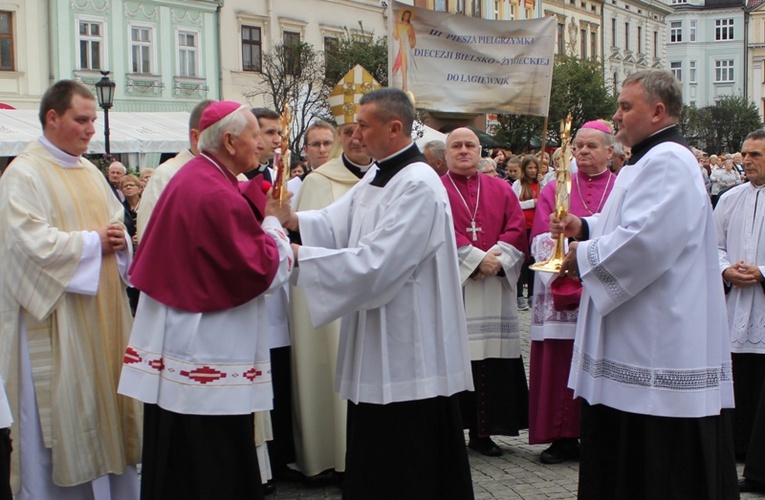 Obraz Jezusa Miłosiernego już przyjechał do Cieszyna! - cz. 1