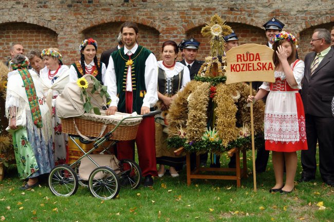 Dożynki diecezjalne w Rudach