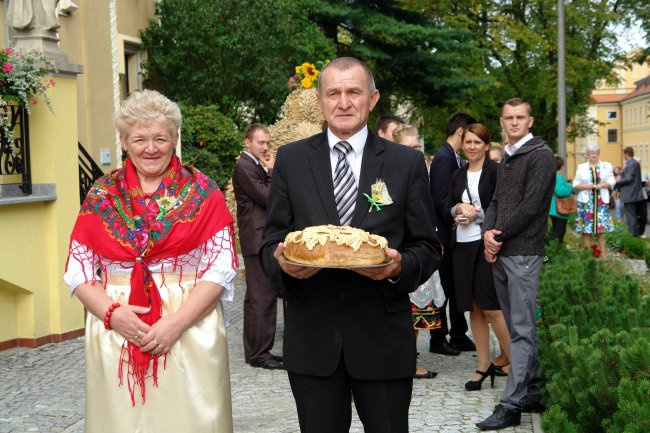 Dożynki diecezjalne w Rudach