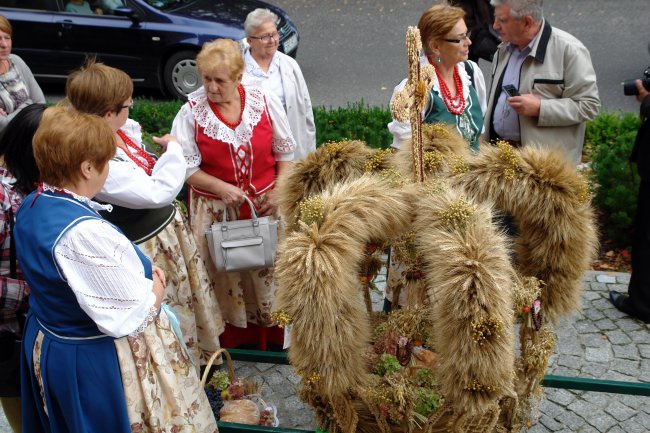 Dożynki diecezjalne w Rudach