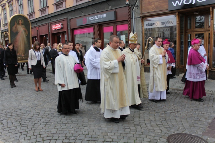 Obraz Jezusa Miłosiernego już przyjechał do Cieszyna! - cz. 2