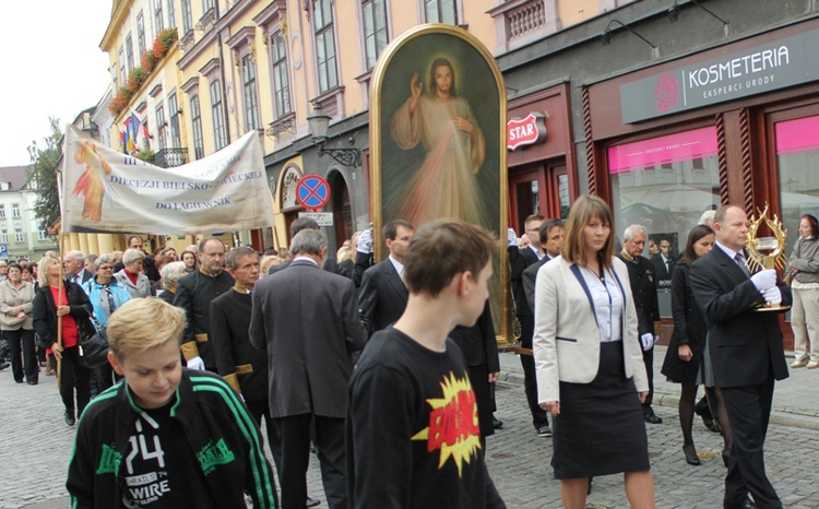 Obraz Jezusa Miłosiernego już przyjechał do Cieszyna! - cz. 2