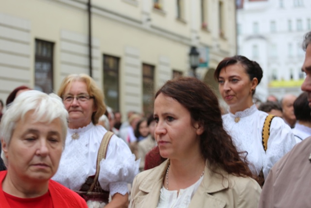 Powitanie obrazu Jezusa Miłosiernego w kościele św. Marii Magdaleny w Cieszynie