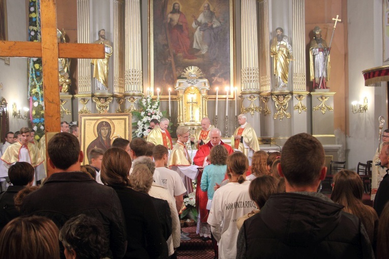 Symbole ŚDM w środku Polski