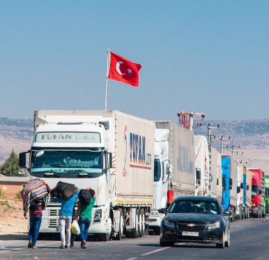 Uchodźca w tirze, a towar na przemiał