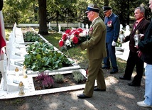 Uroczystości na Cmentarzu Wojennym