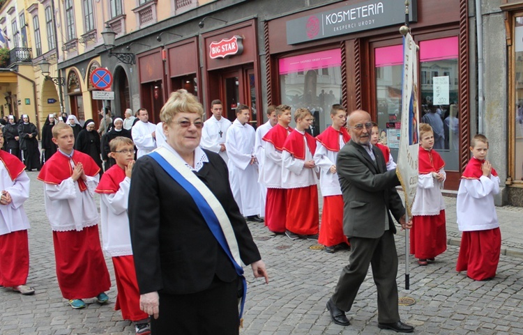 Wprowadzenie Znaków Miłosierdzia do kościoła św. Marii Magdaleny w Cieszynie