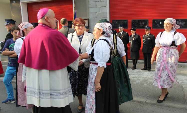 Obraz Jezusa Miłosiernego w Cieszynie-Mnisztwie