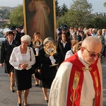 Obraz Jezusa Miłosiernego w Cieszynie-Mnisztwie