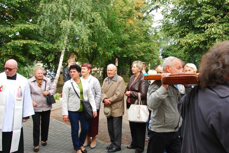 Symbole ŚDM w Woźniakowie