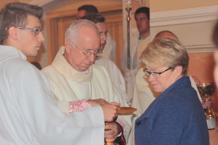 Symbole ŚDM w Żychlinie