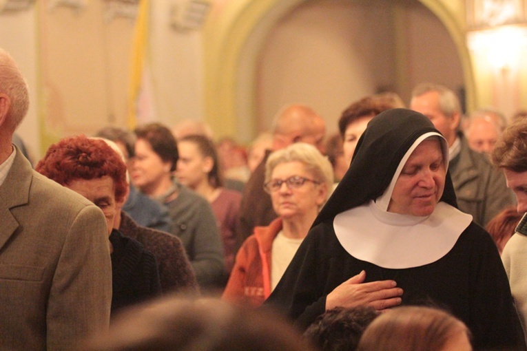 Symbole ŚDM w Żychlinie