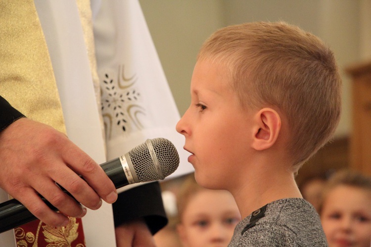 Symbole ŚDM w Giżycach