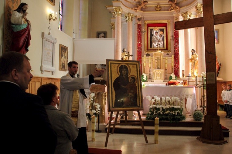 Symbole ŚDM w Giżycach