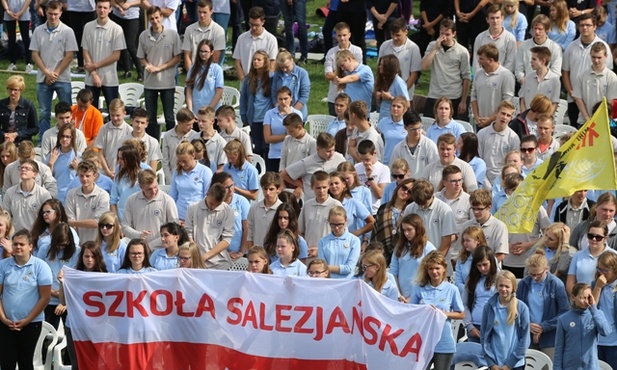 W pielgrzymce uczniów salezjańskich szkół wzięło udział ponad 7 tysięcy młodych ludzi i ich wychowawców