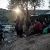 W obozie dla uchodźców na Lesbos