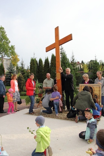 Symbole ŚDM w Domu Kapłana Seniora