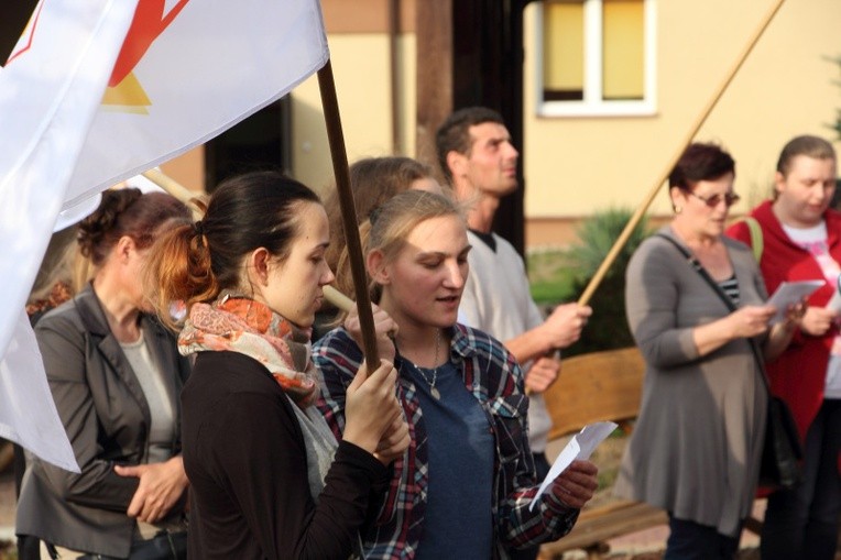 Symbole ŚDM w Domu Kapłana Seniora
