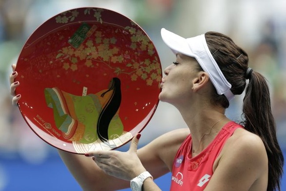 Turniej WTA w Tokio - A. Radwańska najlepsza
