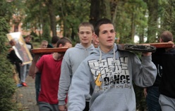 Symbole ŚDM siódmego dnia przebywały m.in w Zakładzie Poprawczym w Studzieńcu