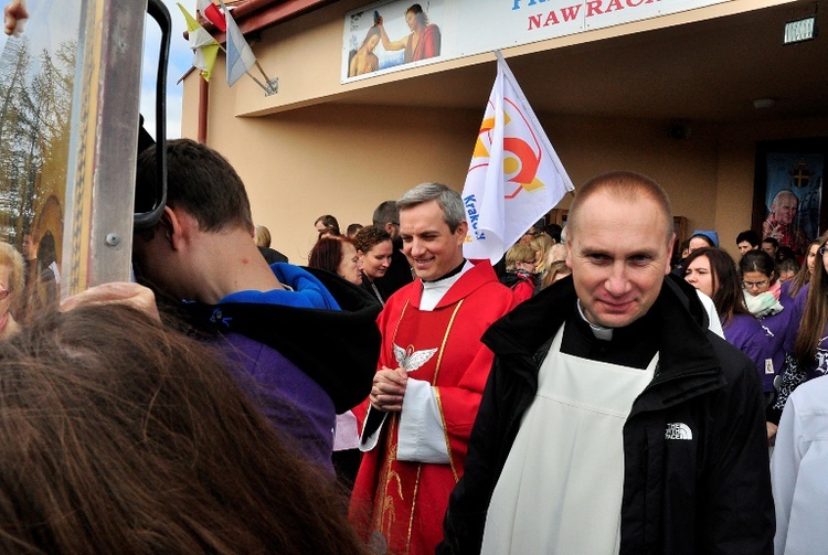 Symbole ŚDM w Skierniewicach